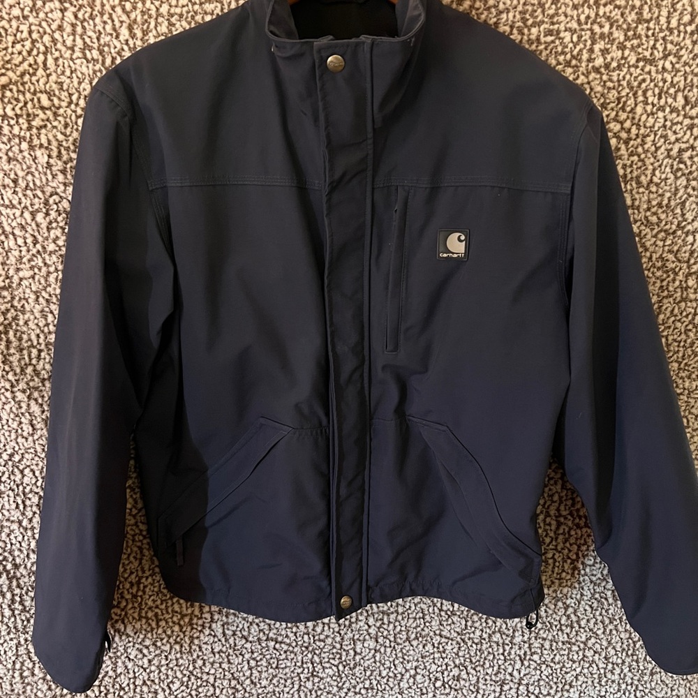 Carhartt Navy Rain Jacket